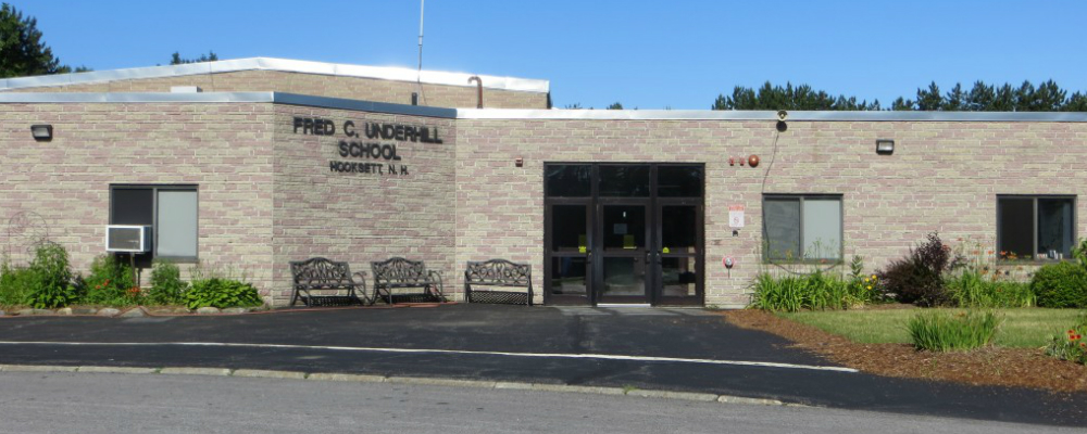 Fred C. Underhill School entrance