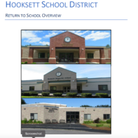 Hooksett School District Return to School Plan